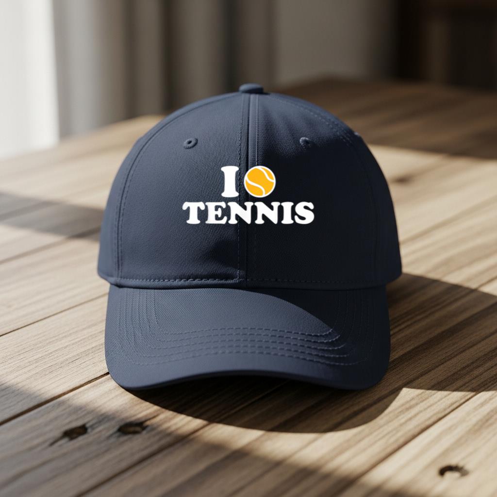 I love Tennis 2 Cap - Image 5