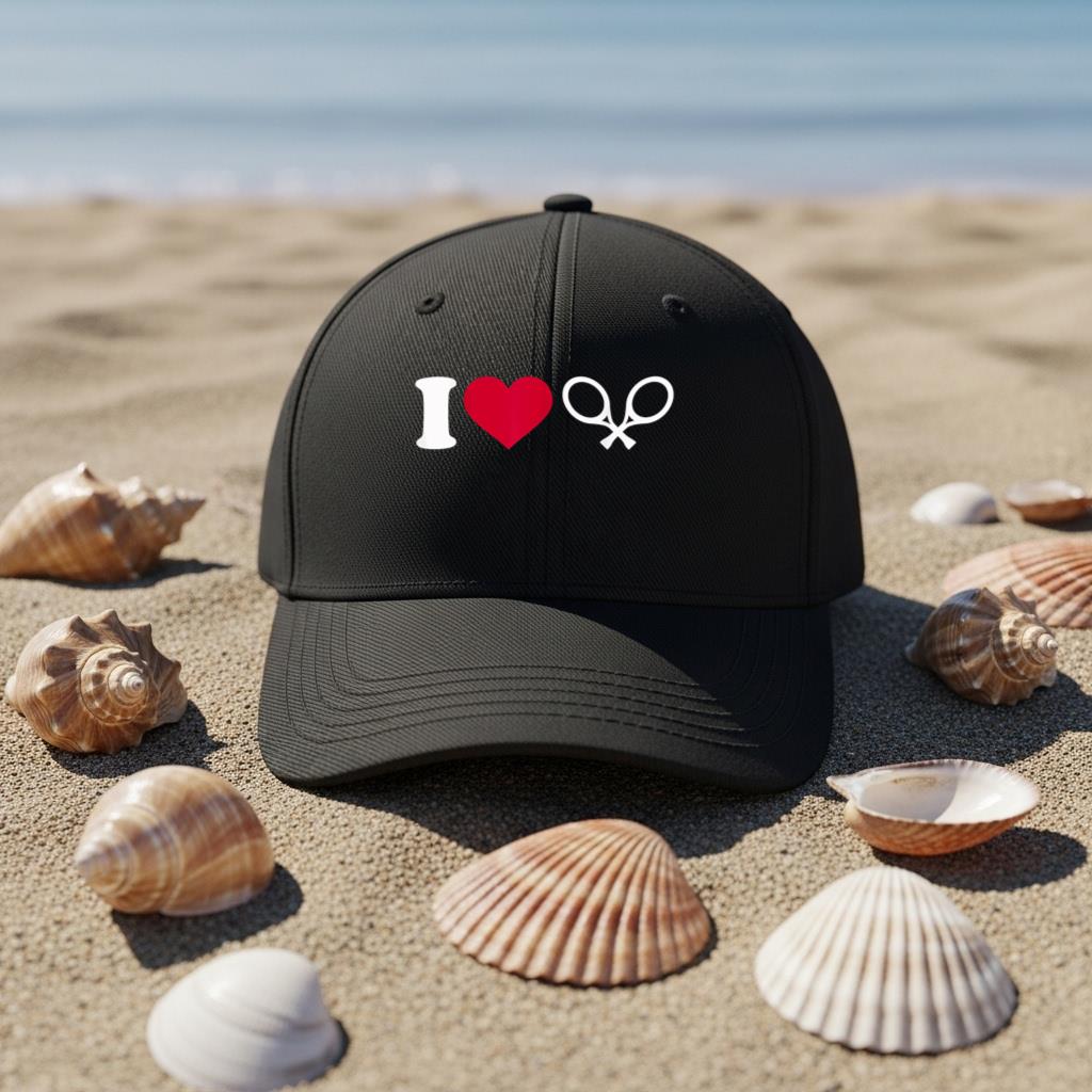 I love tennis 3 Cap