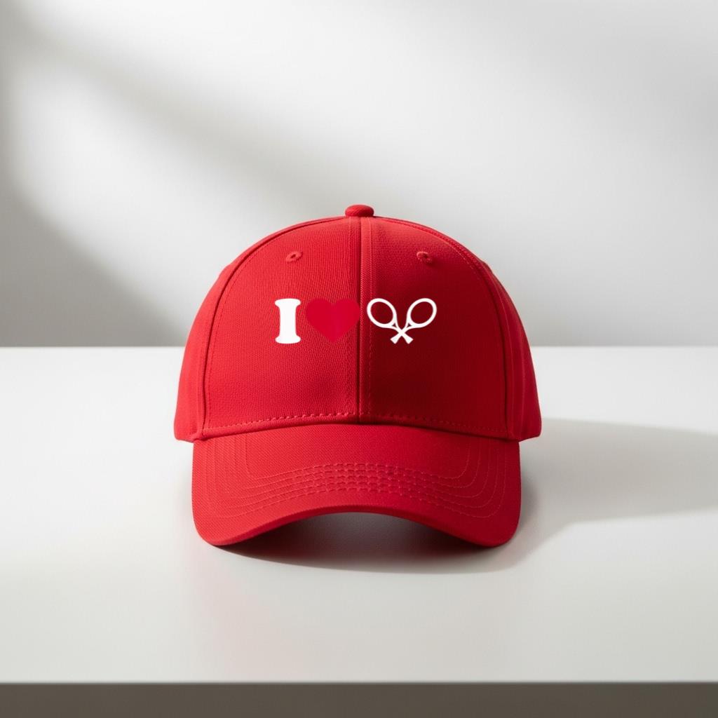 I love tennis 3 Cap - Image 3