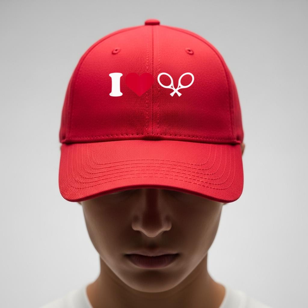 I love tennis 3 Cap - Image 4