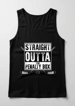 Ice Hockey Player Gift Straight Outta The Penalty Box 1