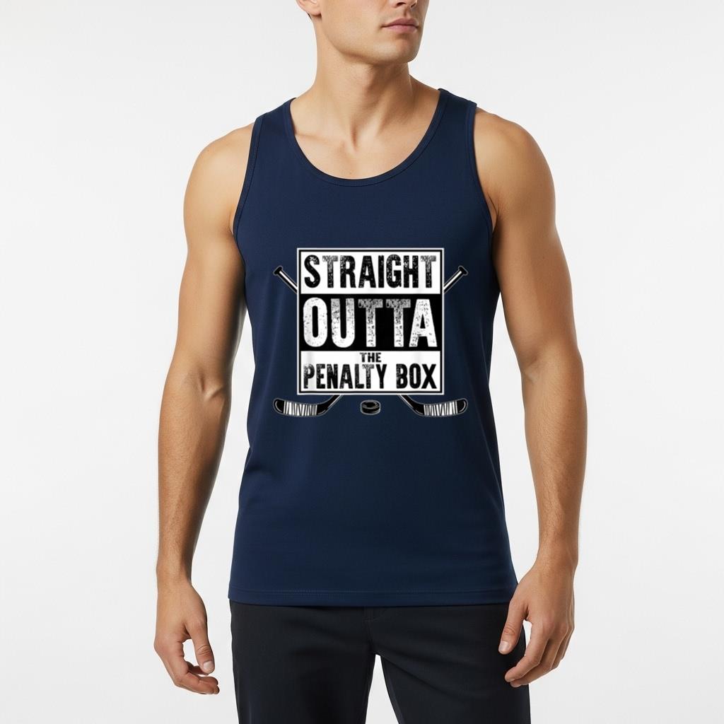 Ice Hockey Player Gift Straight Outta The Penalty Box 1 - Image 6