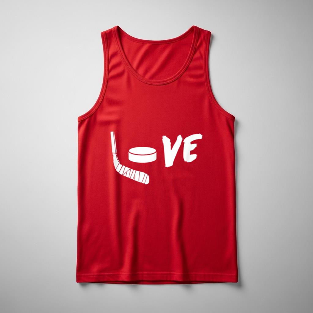 Love Hockey   Ice Hockey Graphic t For Hockey Fans - Image 3