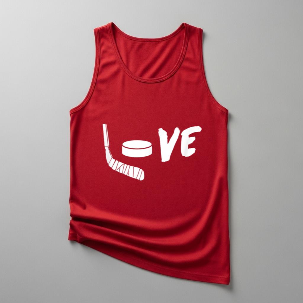 Love Hockey   Ice Hockey Graphic t For Hockey Fans - Image 4