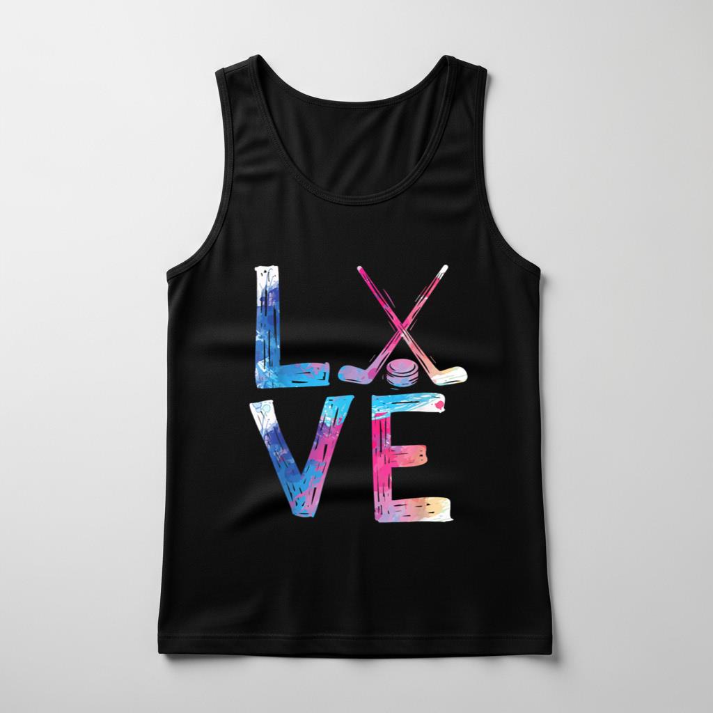 Love Ice Hockey Girls Hockey Gifts Womens Ice Hockey