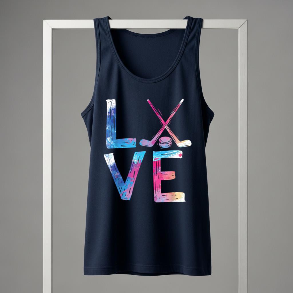 Love Ice Hockey Girls Hockey Gifts Womens Ice Hockey - Image 5