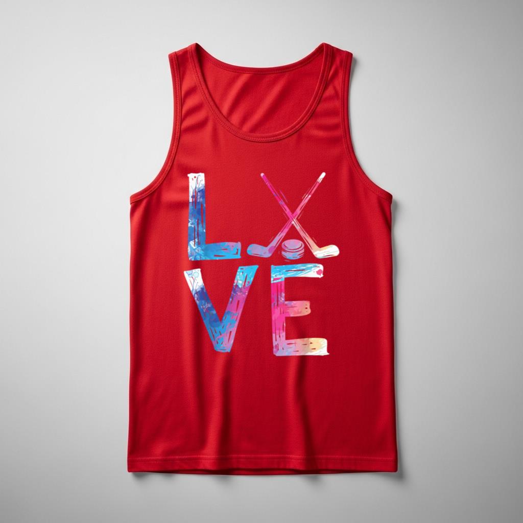 Love Ice Hockey Girls Hockey Gifts Womens Ice Hockey - Image 3