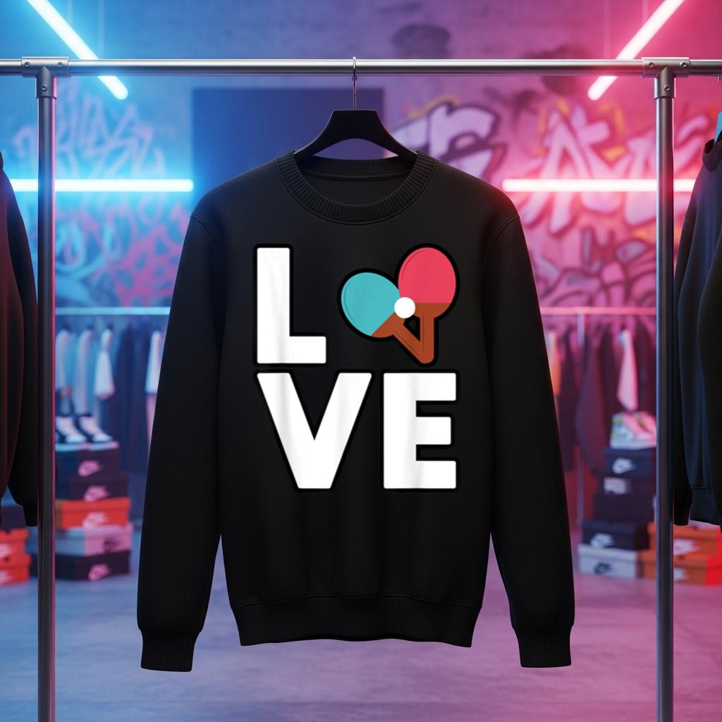 i love ping pong Table Tennis shirts For men women T hirt