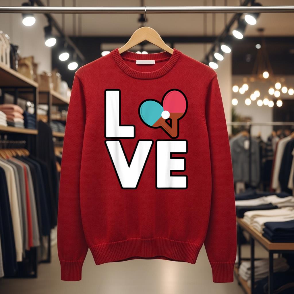 i love ping pong Table Tennis shirts For men women T hirt - Image 3